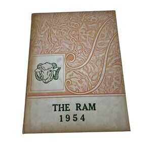Vintage 1954 Ram Yearbook Madison High School Nashville Tennessee